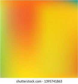 Colored abstract background picture. Amazing splash and spreading spot. Vector illustration flyer. Yellow cute colored abstract image.