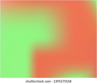 Colored abstract background picture. Creative splash and spreading spot. Vector illustration flyer. Green cute colored abstract image.