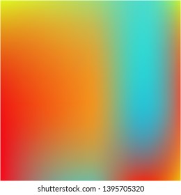 Colored abstract background picture. Creative splash and spreading spot. Vector illustration shape. Orange cute colored abstract image.