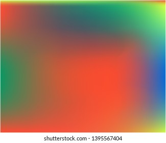 Colored abstract background picture. Graceful splash and spreading spot. Vector illustration flat. Red cute colored abstract image.