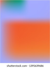 Colored abstract background picture. Graceful splash and spreading spot. Vector illustration layout. Orange cute colored abstract image.