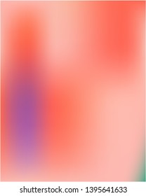 Colored abstract background picture. Graceful splash and spreading spot. Vector illustration flyer. Red cute colored abstract image.