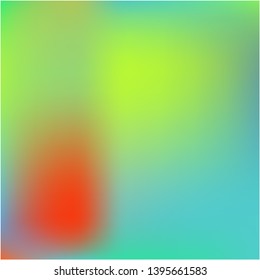 Colored abstract background picture. Great splash and spreading spot. Vector illustration flat. Blue cute colored abstract image.