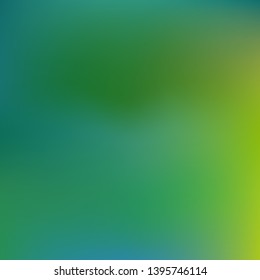 Colored abstract background picture. Great splash and spreading spot. Vector illustration presentation. Green cute colored abstract image.