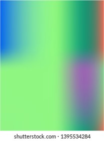 Colored abstract background picture. Interesting splash and spreading spot. Vector illustration flat. Green cute colored abstract image.