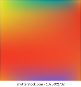 Colored abstract background picture. Interesting splash and spreading spot. Vector illustration concept. Orange cute colored abstract image.