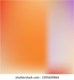 Colored abstract background picture. Interesting splash and spreading spot. Vector illustration layout. Orange cute colored abstract image.