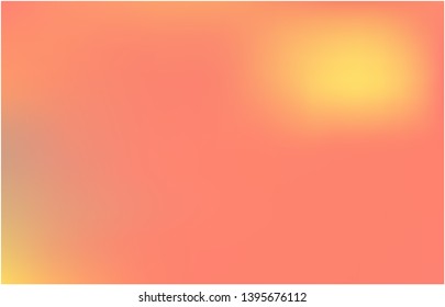 Colored abstract background picture. Juicy splash and spreading spot. Vector illustration shape. Orange cute colored abstract image.