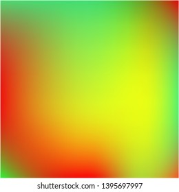 Colored abstract background picture. Juicy splash and spreading spot. Vector illustration flat. Green cute colored abstract image.