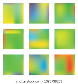 Colored abstract background picture. Magic splash and spreading spot. Vector illustration flyer. Green cute colored abstract image.