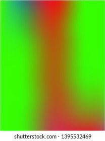 Colored abstract background picture. Nice splash and spreading spot. Vector illustration flyer. Green cute colored abstract image.