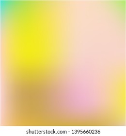 Colored abstract background picture. Pretty splash and spreading spot. Vector illustration show. Yellow cute colored abstract image.