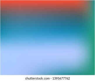 Colored abstract background picture. Random splash and spreading spot. Vector illustration space. Blue cute colored abstract image.