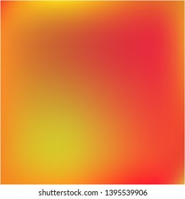 Colored abstract background picture. Startling splash and spreading spot. Vector illustration flat. Orange cute colored abstract image.