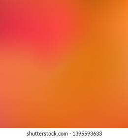 Colored abstract background picture. Startling splash and spreading spot. Vector illustration layout. Orange cute colored abstract image.