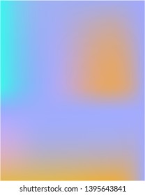 Colored abstract background picture. Startling splash and spreading spot. Vector illustration shape. Blue cute colored abstract image.