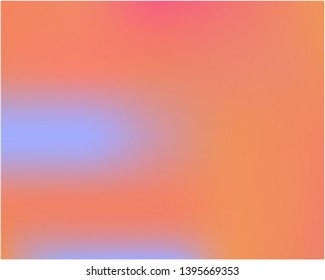 Colored abstract background picture. Startling splash and spreading spot. Vector illustration shape. Orange cute colored abstract image.