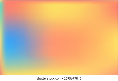 Colored abstract background picture. Strange splash and spreading spot. Vector illustration space. Yellow cute colored abstract image.