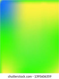 Colored abstract background picture. Trendy splash and spreading spot. Vector illustration shape. Green cute colored abstract image.