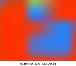 Colored abstract background picture. Vector illustration show. Juicy splash and spreading spot. Red cute colored abstract image.
