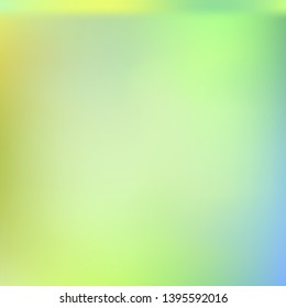 Colored abstract background picture. Vector illustration presentation. Amazing splash and spreading spot. Green cute colored abstract image.