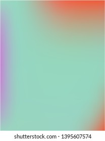 Colored abstract background picture. Vector illustration space. Random splash and spreading spot. Green cute colored abstract image.