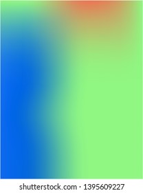 Colored abstract background picture. Vector illustration flyer. Nice splash and spreading spot. Blue cute colored abstract image.