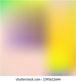 Colored abstract background picture. Vector illustration space. Random splash and spreading spot. Yellow cute colored abstract image.