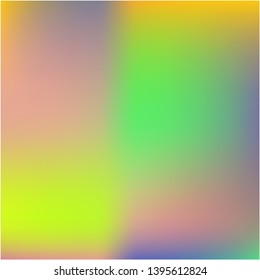 Colored abstract background picture. Vector illustration layout. Amazing splash and spreading spot. Yellow cute colored abstract image.