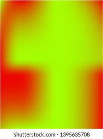 Colored abstract background picture. Vector illustration layout. Magic splash and spreading spot. Green cute colored abstract image.