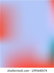 Colored abstract background picture. Vector illustration space. Trendy splash and spreading spot. Blue cute colored abstract image.