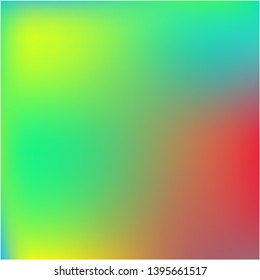 Colored abstract background picture. Vector illustration concept. Interesting splash and spreading spot. Green cute colored abstract image.