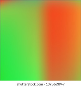 Colored abstract background picture. Vector illustration shape. Strange splash and spreading spot. Green cute colored abstract image.