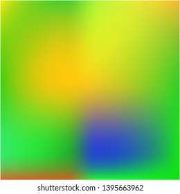 Colored abstract background picture. Vector illustration space. Great splash and spreading spot. Green cute colored abstract image.