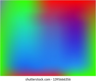 Colored abstract background picture. Vector illustration cover. Juicy splash and spreading spot. Blue cute colored abstract image.