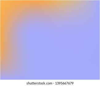 Colored abstract background picture. Vector illustration concept. Interesting splash and spreading spot. Blue cute colored abstract image.