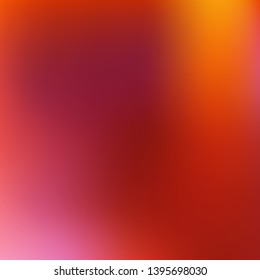 Colored abstract background picture. Vector illustration shape. Graceful splash and spreading spot. Red cute colored abstract image.