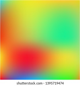 Colored abstract background picture. Vector illustration presentation. Creative splash and spreading spot. Green cute colored abstract image.