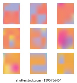 Colored abstract background picture. Vector illustration layout. Strange splash and spreading spot. Orange cute colored abstract image.