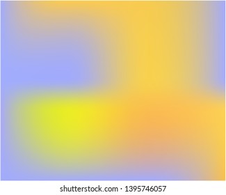 Colored abstract background picture. Vector illustration layout. Creative splash and spreading spot. Yellow cute colored abstract image.