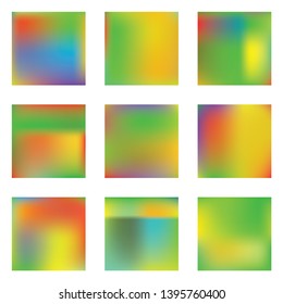 Colored abstract background picture. Vector illustration shape. Great splash and spreading spot. Green cute colored abstract image.