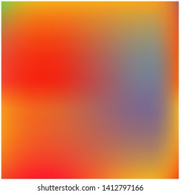 Colored abstract background picture. Vector illustration space. Random splash and spreading spot. Red cute colored abstract image.