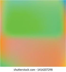 Colored abstract background picture. Vector illustration presentation. Strange splash and spreading spot. Green cute colored abstract image.
