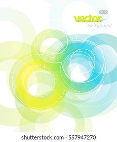 Colored abstract background with place for your text.