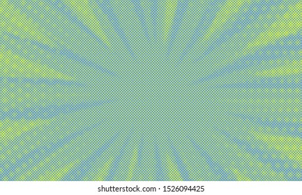 Colored abstract background with square dotted pattern. 
Halftone effect - vector