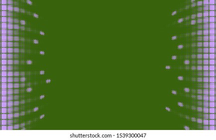 Colored abstract background with square dotted pattern. 
Halftone effect - vector