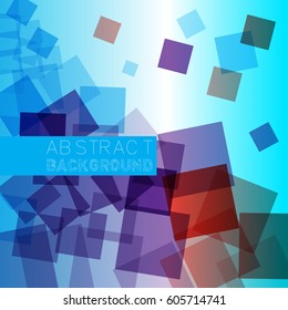 Colored abstract background with texture, Vector illustration