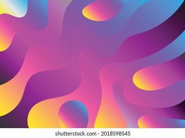 colored abstract elegant background, vector work