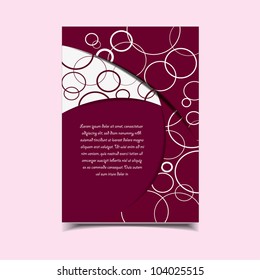Colored Abstract Flyer