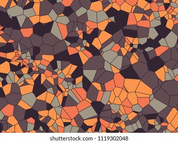 Colored abstract geometric flat grid facet polygonal pattern background